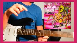 Poisons Gone  Kurt Cobain Guitar lesson  Tutorial [upl. by Neirda362]