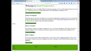 Zend Framework Tool ZFTool for Create Module in Zend Framework 2 [upl. by Higley]