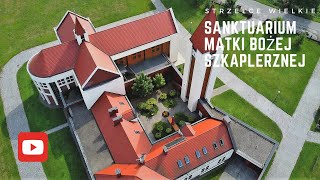 Strzelce Wielkie Sanktuarium Matki Bożej Szkaplerznej oraz drewniany kościół św Sebastiana [upl. by Trauner616]