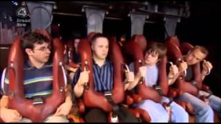 The Inbetweeners Thorpe Park Nemesis Inferno [upl. by Lynda]