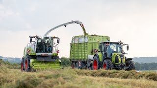 CLAAS XPERIENCE TOUR  Démonstration gamme de fenaison [upl. by Reyaht]