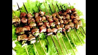 Brochettes de boeuf [upl. by Penman]