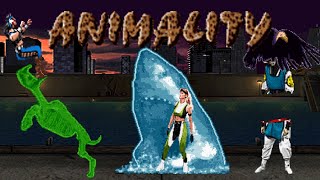 Mortal Kombat Trilogy PS1  All Animalities [upl. by Graniela]