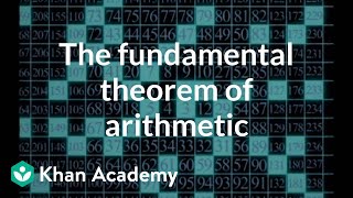 The fundamental theorem of arithmetic  Computer Science  Khan Academy [upl. by Jarek195]