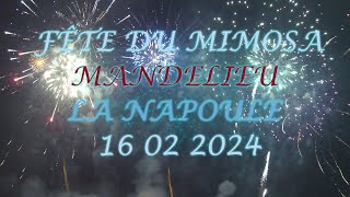 FÊTE DU MIMOSA MANDELIEU LA NAPOULE 2024 2 16 [upl. by Lyndon]