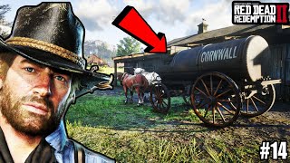 STEALING OIL WAGON😱  RED DEAD REDEMPTION 2 [upl. by Enileqcaj]