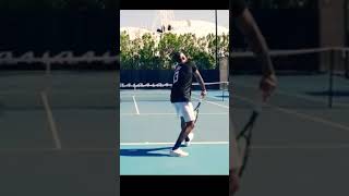 Nick Kyrgios  The best pinpoint stance serve in tennis history [upl. by Winton]