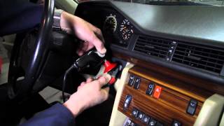 How to quotUnstickquot a Stuck Ignition Key on a 1973 to 1995 Mercedes Benz [upl. by Nnylyak]