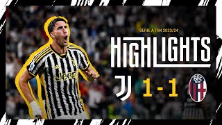 HIGHLIGHTS JUVENTUS 11 BOLOGNA  Vlahović late goal and Pogba back on the pitch ⚽️🔥 [upl. by Marlyn988]