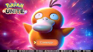 😱 NUEVO POKEMON PSYDUCK GAMEPLAY en POKEMON UNITE TODAS SUS HABILIDADES 😱 [upl. by Ahidam]