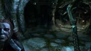 Skyrim  Bug en el que Farkas se convierte en un disco rayado [upl. by Richella66]