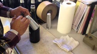 Instructional video  the finish packaging of sparkling wine [upl. by Odessa]