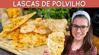 Biscoitão crocante de polvilho assado FÁCIL E DELICIOSO [upl. by Ailel441]