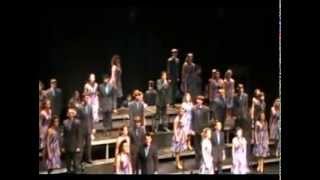 Sadie Street Singers Show Choir of Anamosa High School in Anamosa Iowa Perform at Contest [upl. by Lowery]