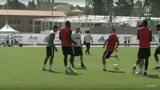 Romelu Lukakus First Training Session With Manchester United  Tour 2017 [upl. by Ajax418]