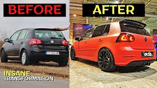 Building an R32 Swapped VW Golf 5 TDI  Project Car Transformation [upl. by Muns]