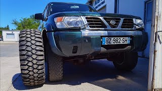 Nissan Patrol Y61 ZD30 Stock vs Modified Off Road in Mud [upl. by Anaujahs]