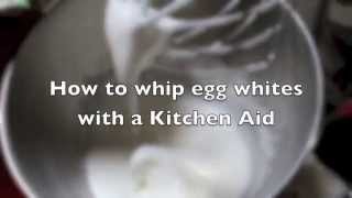 How To Whip Egg Whites Soft and Firm Peak [upl. by Ellery]