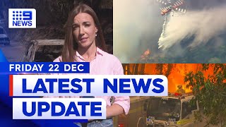 WA bushfire emergency Prague shooting latest  9 News Australia [upl. by Prevot]