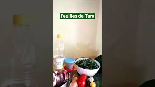 Recette des Feuilles de Taro comme à Lisala [upl. by Meedan]