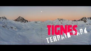 Snow park laps at Tignes Resort in France  French Alps [upl. by Urial]