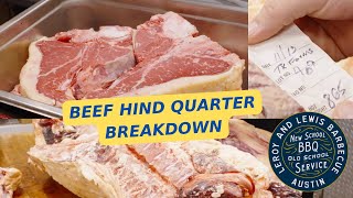 Hind Quarter Breakdown for BBQ with LeRoy and Lewis [upl. by Arikehs]