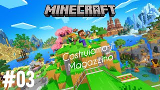 Costruiamo il magazzinoMinecraft ep 3 [upl. by Shana973]