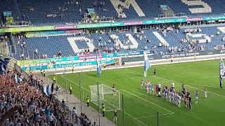 Meidericher SV  Hamborn 07 Fanreaktion nach dem 50 Sieg [upl. by Colas]