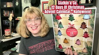 Slatkin amp Co 12 Days Of Christmas Advent Calendar  Halloween [upl. by Dnaltiak]