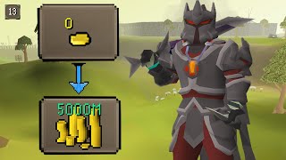 Unlocking the Most Expensive Armor in OSRS  5 Billion GP From Scratch 13 [upl. by Mera]