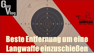 Gewehr einschießen  Auf welcher Entfernung [upl. by Nilyaj]