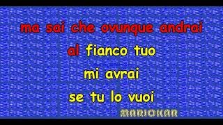 Lucio Battisti Il mio canto libero karaoke [upl. by Rydder]