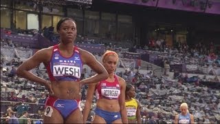 Womens 400m Heats  Full Heats  London 2012 Olympics [upl. by Towbin]