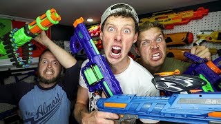 THE NON NERF GUN GAME BLASTERS [upl. by Yleik]