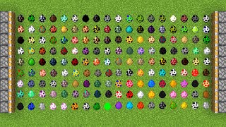 x999 minecraft eggs combined [upl. by Manchester]