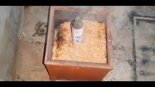 How to Make Rice Husk Ash at Home  Easy Tips to CARBONIZED RICE HULL at Home for Garden [upl. by Hsemin]