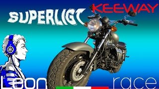 Little Review SuperLight 200 Keeway FHD New MotoVlog Style  Leon Race 28 13 [upl. by Ahsaret194]