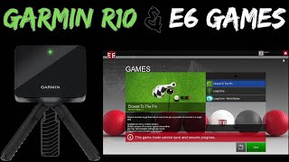 Garmin R10 amp E6 Games DEMO [upl. by Jacobson]