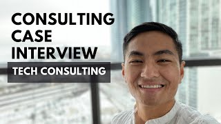 Tech Consulting Case Study Interview  Preparation amp Tips [upl. by Yelroc]