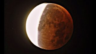 Blut Mond Gelnhausen 28 September 2015 Frankfurt Hanau Video Blood moon Deutschland [upl. by Ymmot]