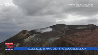 Isole Eolie cosa sta succedendo  La vita in diretta 01122021 [upl. by Ijneb]