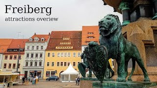 Top Tourist Attractions in Freiberg Altstadt Obermarkt Brunnendenkmal Petrikirche [upl. by Ahsieka108]