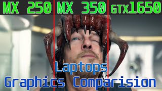 MX 250 vs MX 350 vs GTX 1650 Laptop Fps Test [upl. by Noellyn]