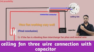 Ceiling Fan Capacitor Testing [upl. by Grissom2]