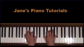 Stevie Nicks Landslide Piano Tutorial Slow [upl. by Nylaras]