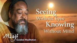 Guided Meditation — Seeing Without Eyes Knowing Without Mind [upl. by Ermin]