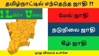 Top Ten Richest Castes In Tamil Nadu [upl. by Sekoorb18]