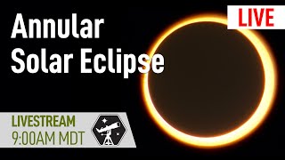 🔴 Live Views of Annular Solar Eclipse  October 14 2023 solareclipse [upl. by Eillod]