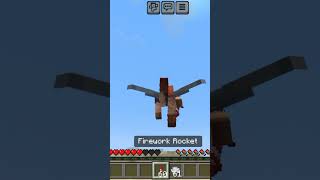 Fly with wind charge and elytra phonk minecraft video shortsfeed gamerd13 [upl. by Atrebor]