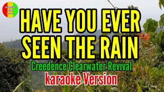 HAVE YOU EVER SEEN THE RAIN Creedence clearwater Revival  karaoke version [upl. by Feliks449]